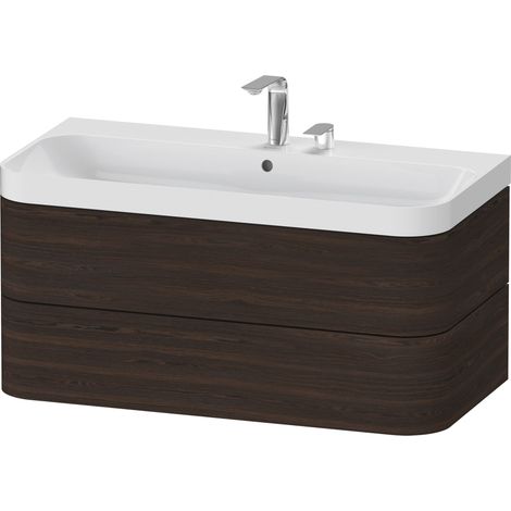Duravit Happy D.2 Plus c-shaped Set suspendu, 975x490mm, 2