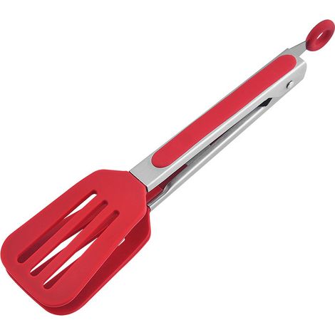 Pinces de cuisine en silicone pour barbecue, ustensiles en acier inoxydable (1/4)