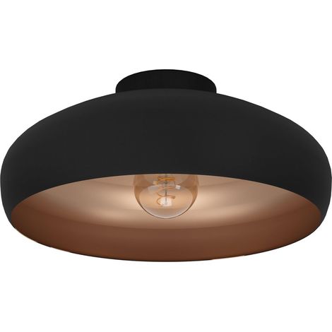 Lampe de plafond MOGANO, plafonnier à flamme industriel, vintage en (1/5)