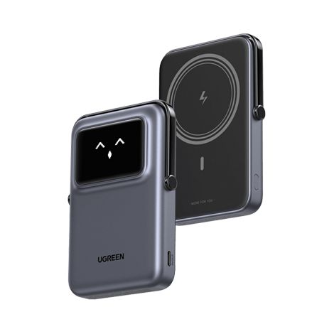 UGREEN 10000 mAh Magnetic Powerbank 22W Grey, Universal