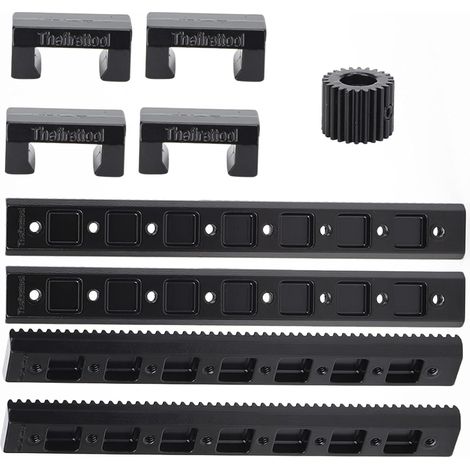 Ensemble de pignons rail coulissant en alliage zinc Acouto pour (1/4)