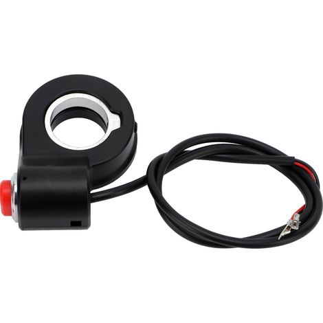 22-mm-Motorradlenkerschalter, Hupenknopf für Dirtbikes und Roller, robustes Griffzubehör, universelle Ersatzschaltereinheit (1/5)