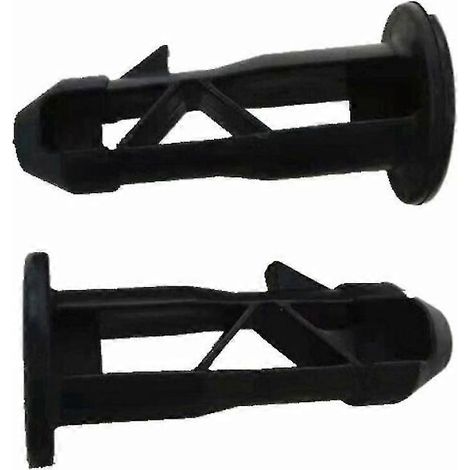 Tapones de plástico resistente para cubos de basura con ruedas, pasadores de fijación para bisagras (2 unidades)