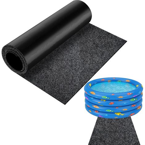 Tapis de passage pour piscine (40300cm) - Absorbe l'eau, antidérapant, pour piscines hors sol, spas, bains chauds, protections sol de piscine/spa (1/5)