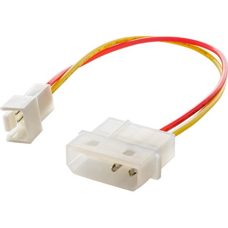 Cavo Molex - 3 pin 5V Cavo di alimentazione Akyga AK-CA-36 per ventola M/M 15cm