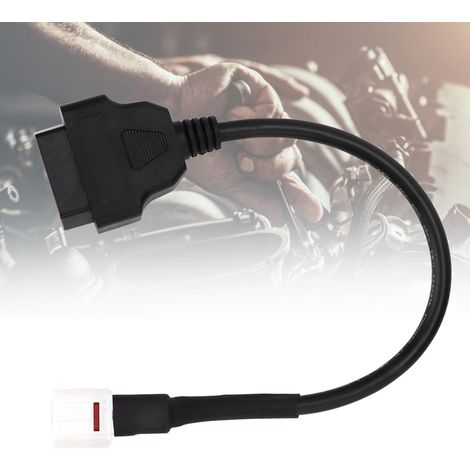 4-Pin-zu-OBD2-Fehlercode-Lesegerät Motorrad-Scanner Diagnosekabel passend für Yamaha (1/5)
