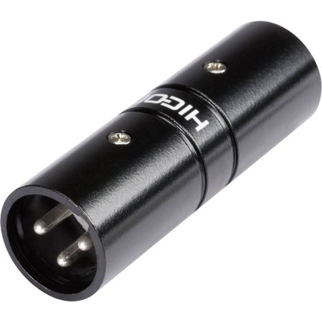 Hicon HI-X3X3-MM Adattatore XLR Spina XLR - Spina XLR 1 pz.