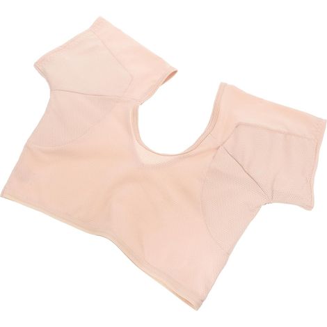 Women's underarm sweat-wicking vest in comfortable and practical khaki cotton for running and outdoor activities, size L, 1 piece (1/5)