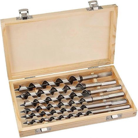 100063 Kit de 6 pièces pour perceuse à bois 230 mm 6-20 mm (1/4)