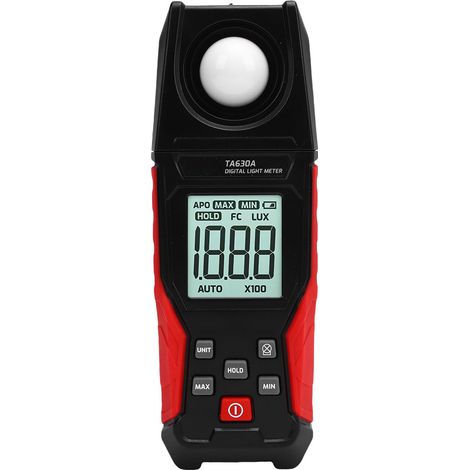 Luxmètre numérique portable de 0,1 à 200 000 lx avec écran LCD pour la photographie (1/5)