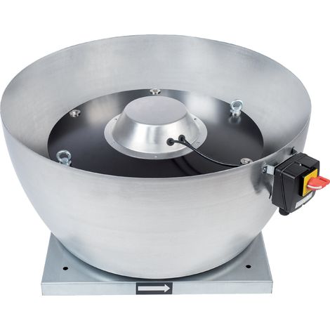 Tourelle centrifuge verticale régulée 1756 à 2703 m3/h boîtier de contrôle S&P 200091