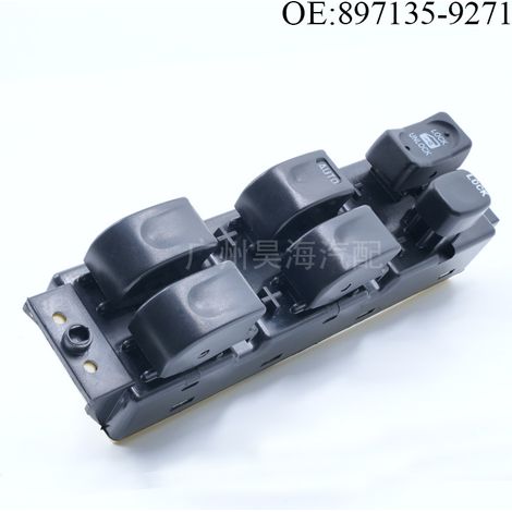 897135-9271 Applies to the window regulator switch of Isuzu vehicles, window regulator control for left-hand drive vehicles (1/4)