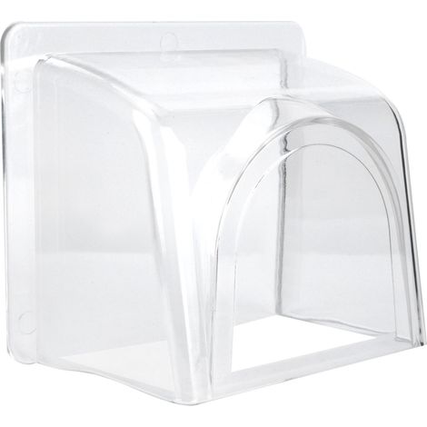 Housse de pluie imperméable en plastique pour serrure à empreinte digitale et contrôleur d'accès extérieur (1/5)