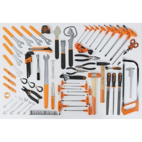 Beta 5980U/BIKE Assortimento di utensili per riparazione biciclette 90 Pz.