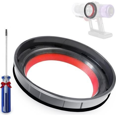 Bague d'étanchéité Fixe pour Dyson V11 SV14 SV15 aspirateur Rechange Accessoires, Poubelle à Poussière Fixes avec Tournevis Torx T8 (1/5)