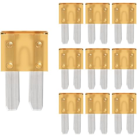 Micro2 Flachsicherungen 5A für Wohnmobile, Autos, Motorräder, LKWs (10er-Pack)