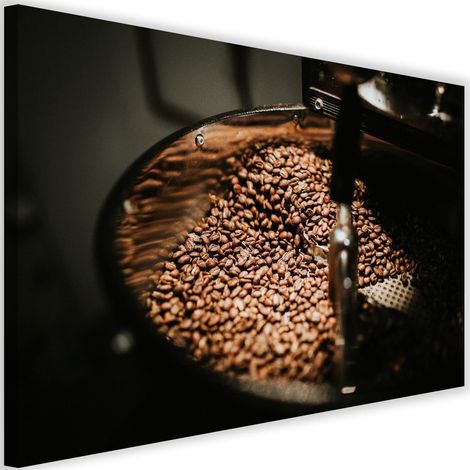 Tableau déco Café en grains cuisine 60x40 (1/5)