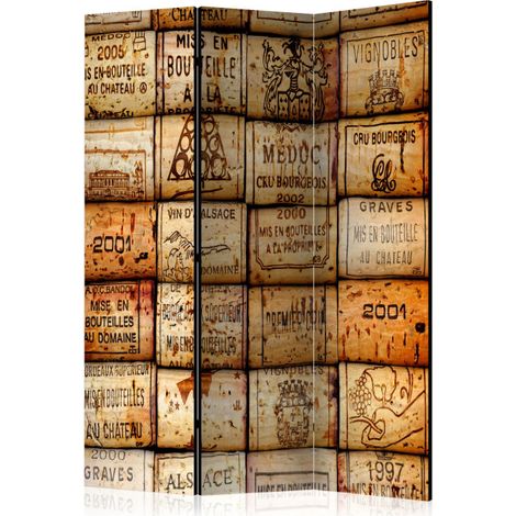 Paravent 3 Volets "Winy Trail" 135x172cm (1/2)