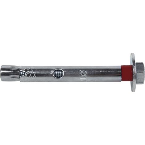 Pack de 50 unités d'ancrage métallique vis hexagonale 8/10x80