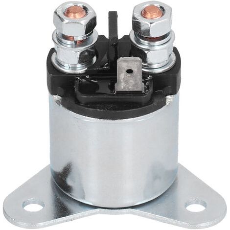 Relais de démarreur pour tondeuse – Matériaux fonte et cuivre – Démarrage rapide moteur 188F 190F – Installation facile et fiable (1/5)