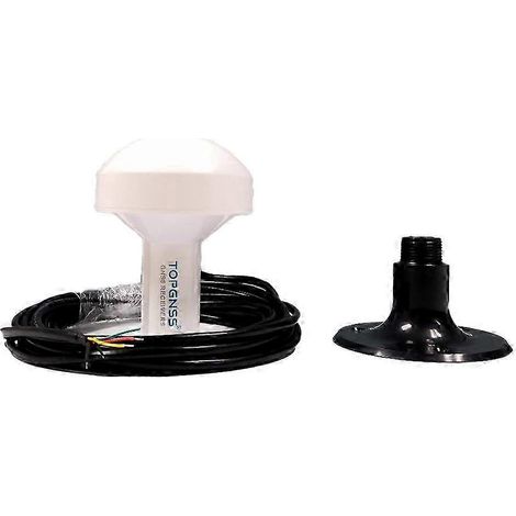 Module d'antenne récepteur GPS marin RS232 NMEA 0183, débit de transmission 4800 bauds, tension 12 V, longueur de câble 5 mètres (1/5)