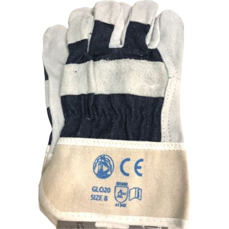 Guanto crosta bovino e cotone TG10 4F Group