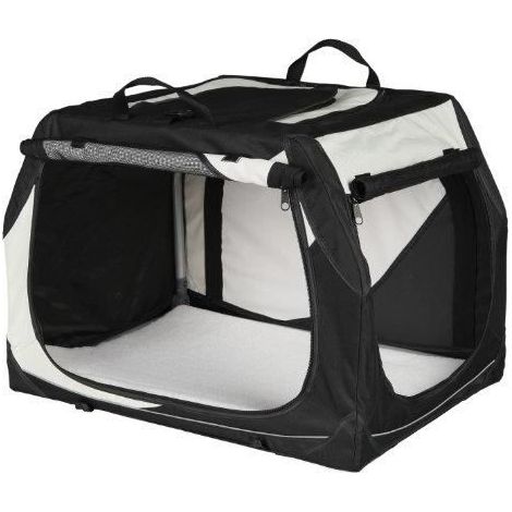 Panier de Transport - Trixie - Vario M-L - 91 × 58 × 61 cm - Noir - Pour Chien Grand