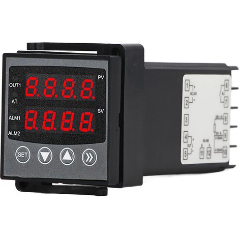 Intelligenter PID-Thermostat mit Digitalanzeige, ABS-Gehäuse, Temperaturregler für Zuhause, DC24V (1/5)
