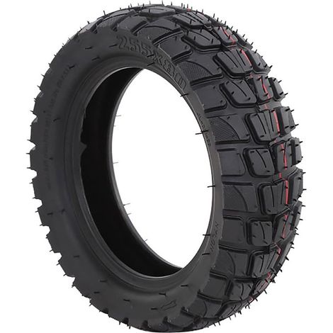 Neumático todoterreno de caucho de 255 x 80 de 10 pulgadas, compatible con patinete eléctrico Kugoo M4. (1/5)