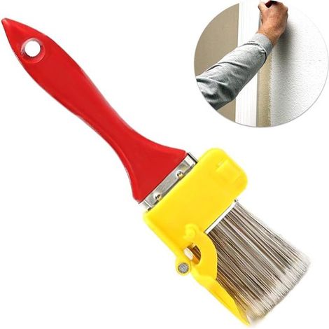 Pennelli Pennelli a blocco Pennelli per pittura murale Pennelli di precisione Forniture per pittura Manici in plastica Multifunzionale Confezione singola (1/5)