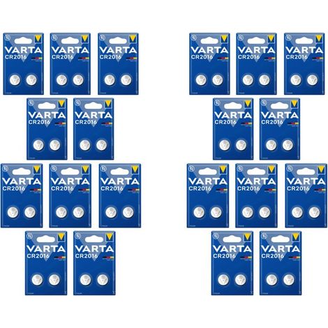 .Varta CR 2016 3V au lithium .
.