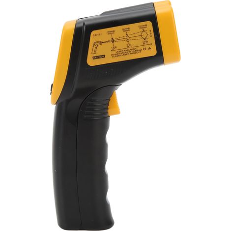 Thermomètre infrarouge sans contact GM320 avec écran LCD pour applications industrielles (1/5)