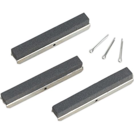 Sealey 75mm Stone for VS162, Fine - Pack of 3 VS1623
