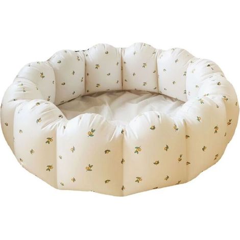 ALLIANDISPiscine gonflable 90 cm en PVC - Jolie piscine gonflable - Baignoire gonflable - Douche pour l'extérieur, la maison, le balcon, les fêtes aquatiques d'été (1/4)