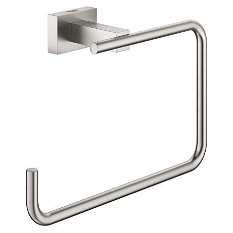Grohe Essentials Cube Porta salviette ad anello Cromo spazzolato, 40510DC1 (1/3)