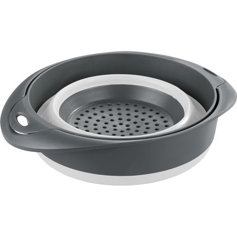 Passoire pliable 2 en 1 avec bol (1/4)