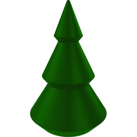 Abete da Giardino Ø30x46 cm in Resina Arkema Abete S Smart Verde Scuro (1/2)
