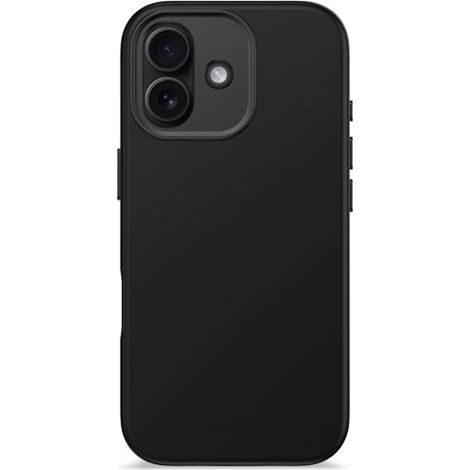 Decoded AntiMicrobial Silicone Backcover iPhone 17 Phantom Blk (1/5)
