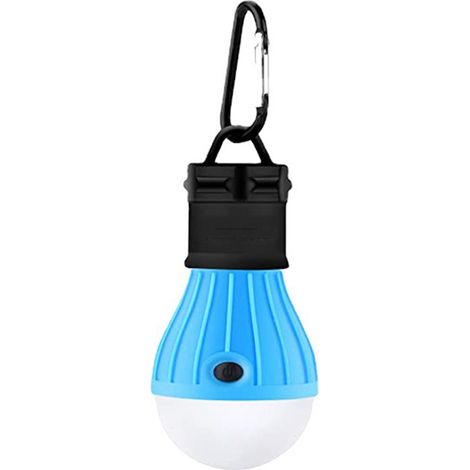 Linterna LED portátil para camping con mosquetón, ideal para senderismo, pesca y emergencias (1 unidad). Perfecta para uso en interiores y exteriores. (1/5)