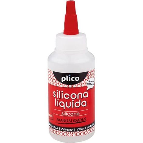 Plico 13354 Bote Silicona Líquida, 100 mL