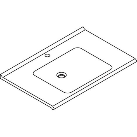 HEWI 950.13.301 Lavabo en S, modulaire (1/2)