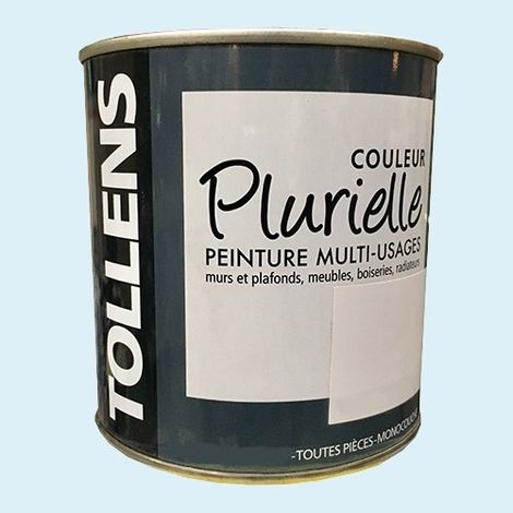 TOLLENS Peinture acrylique multi-usages 'Couleur Plurielle' satin Aerienne 0,5 L (1/2)