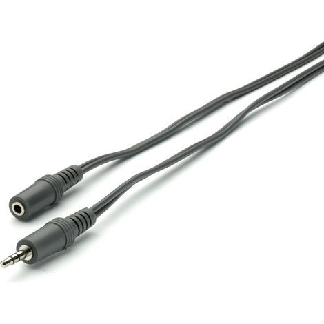 Vivanco B46/11 25 cable de audio 2,5 m 3,5mm Negro (1/2)