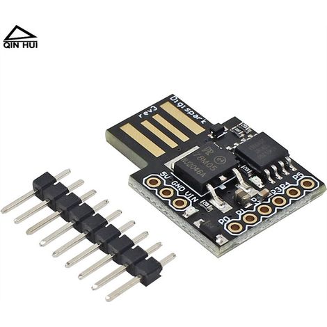 Digispark Kickstarter Mini-USB-Universal-Entwicklungsboard mit ATTINY85-Schnittstelle, kompatibel mit UNO R3 (1/4)