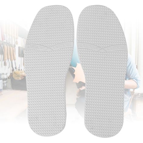 Chaussures de Sécurité en Cuir avec Semelle Antidérapante en Caoutchouc à Relief (Blanc) - Durabilité et Confort (1/5)