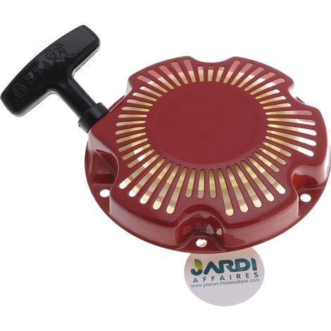 Lanceur pour GX100, GX120 et Chinois 79cc à 2 cliquets métalliques plats (1/3)