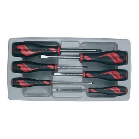 Teng Tools MD910N set di 10 cacciaviti ergonomici in acciaio