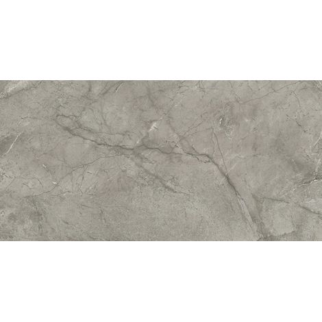 Carrelage effet Marbre Gris Royal 120x60x0,9 cm Velours Orsiano - Sol et mur intérieur (vendu par carton de 1,44 m²) - RO'MA CARRELAGE (1/4)