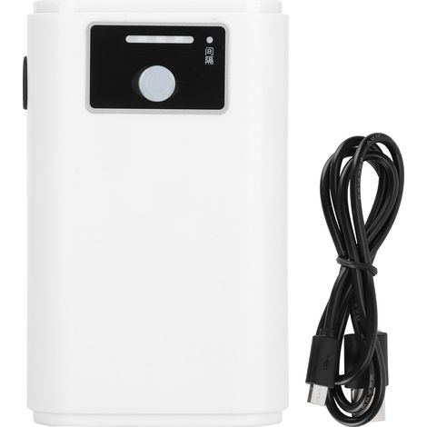 Leise Aquarium-Luftpumpe mit zwei Ausgängen und Leistungsanzeige (ZYN10USB mit Lithiumbatterie) (1/5)