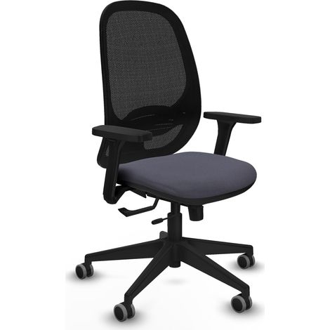 Sedia da ufficio piqueras y crespo Cilanco nero schiuma 25kg m3 (1/2)